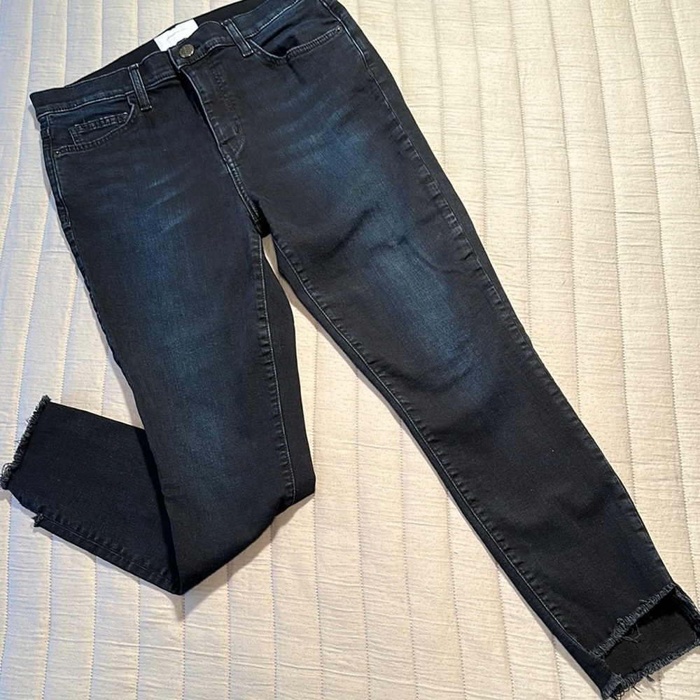Current Elliott dark wash high waisted Jeans